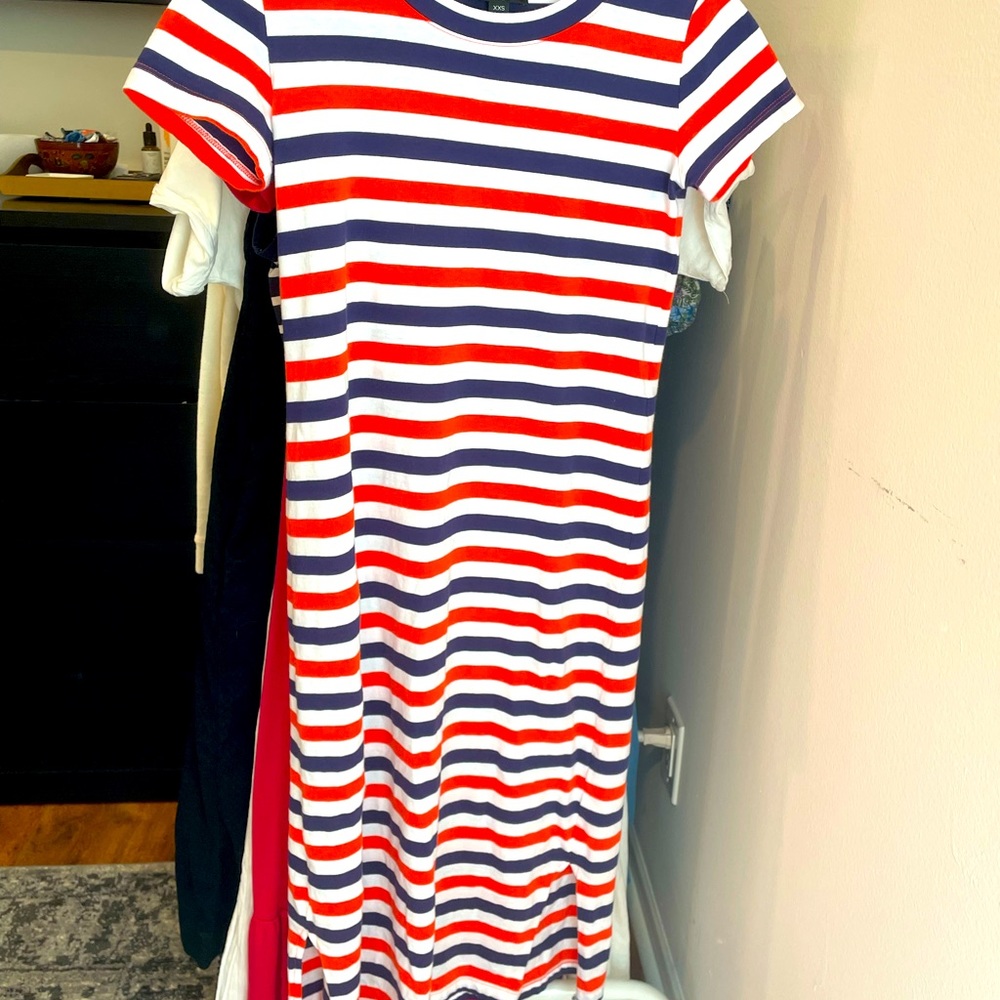 J. Crew midi T-shirt dress